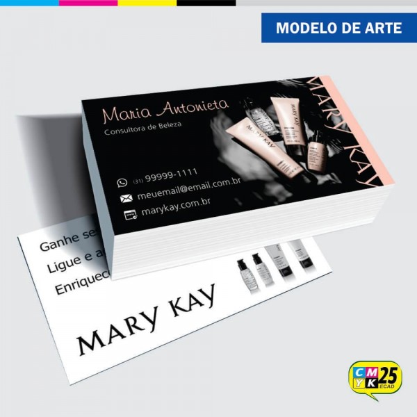 Detalhes do produto Cartão de Visita Mary Kay - 03
